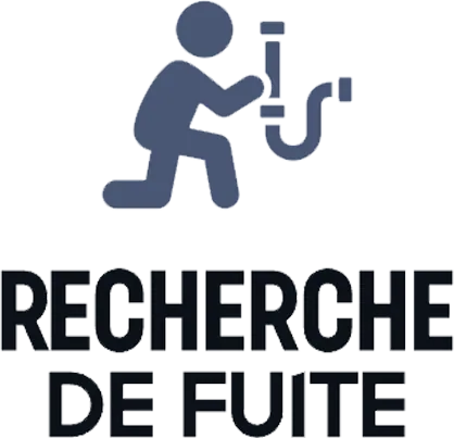 Logo Recherche de fuite, détection de fuite d'eau à Paris et en Île-de-France